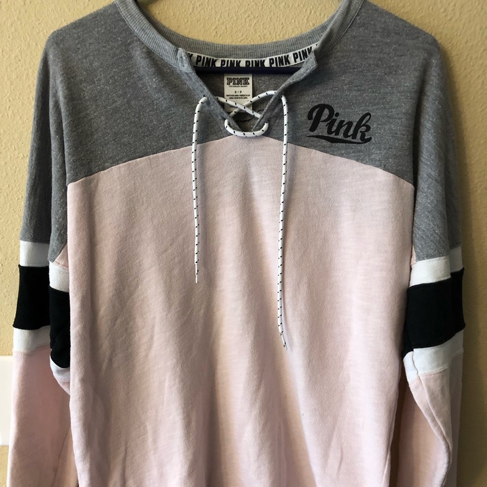 Pink long sleeve Sweatshirt